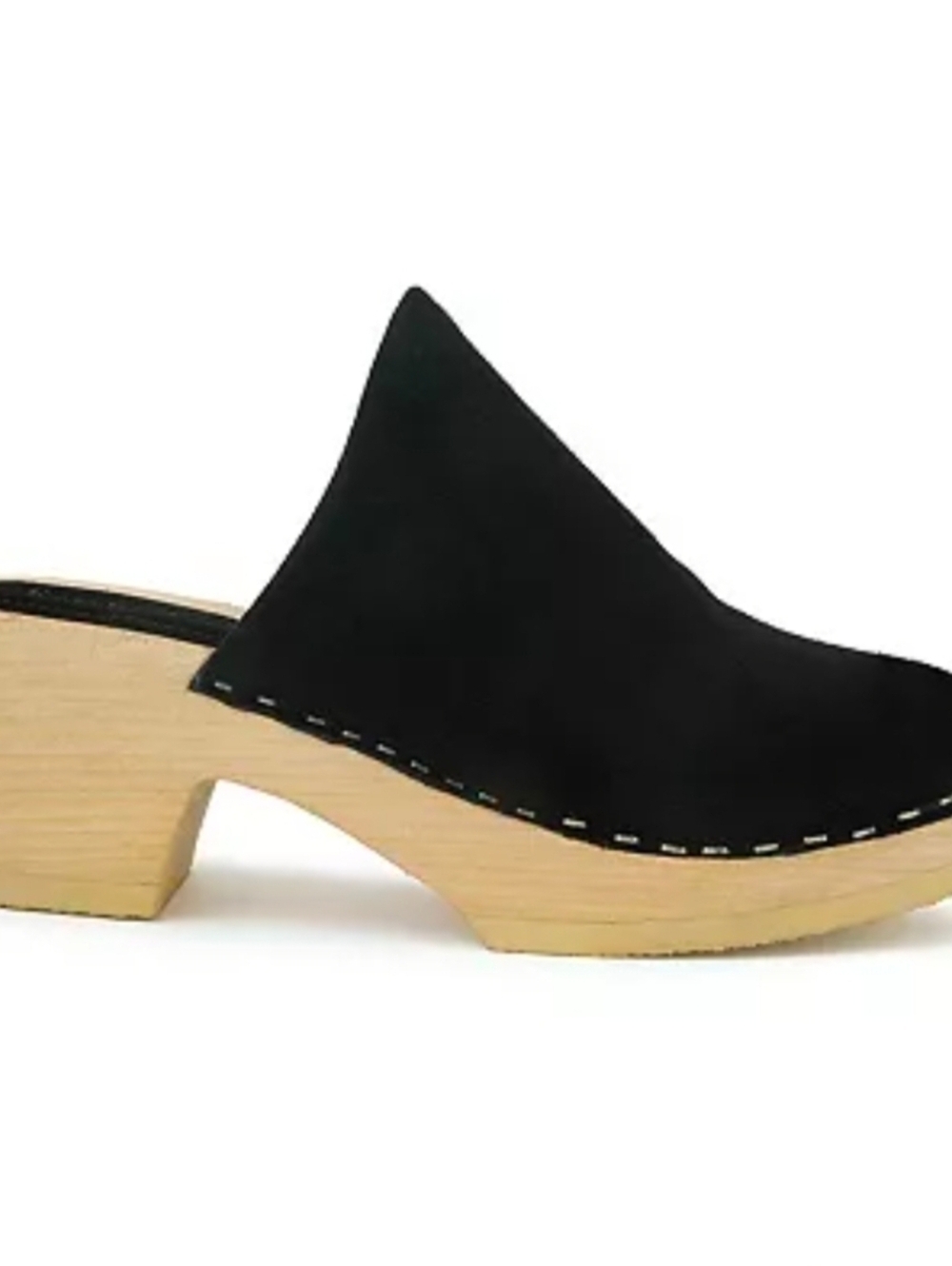 RAG & CO DARCIE SUEDE Clogs Size 9